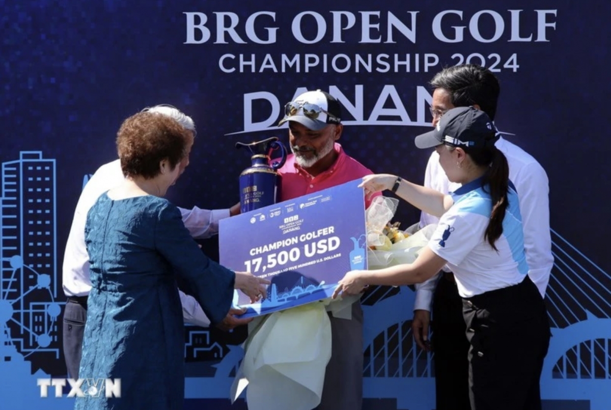 Indian golfer triumphs at BRG Open Golf Championship Danang 2024